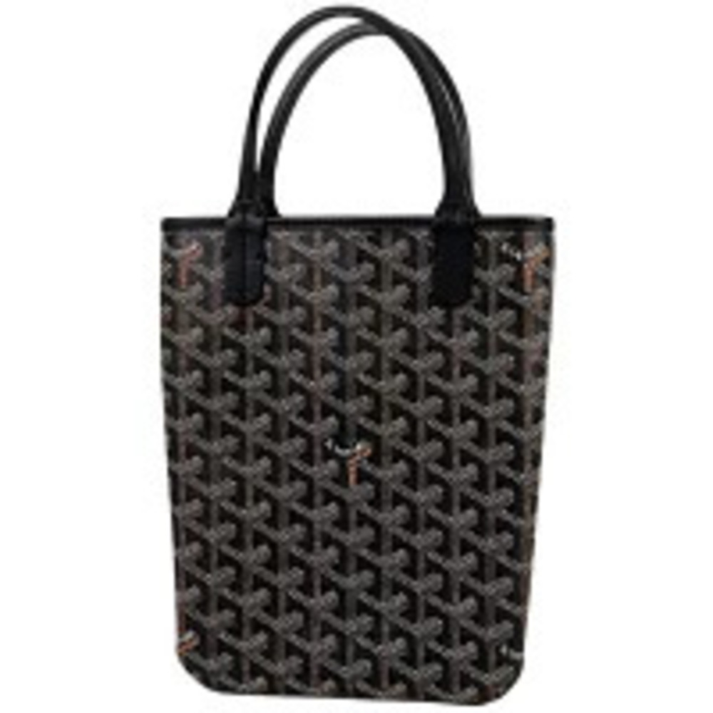 Goyard Poitiers Tote Bag Canvas Black